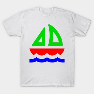 Sailing Boat for Yacht Sailors T-Shirt